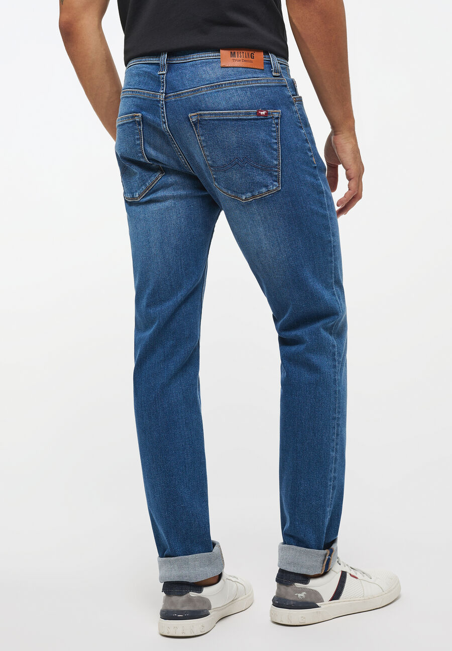 Mustang pánske rifle Vegas Slim Denim Blue