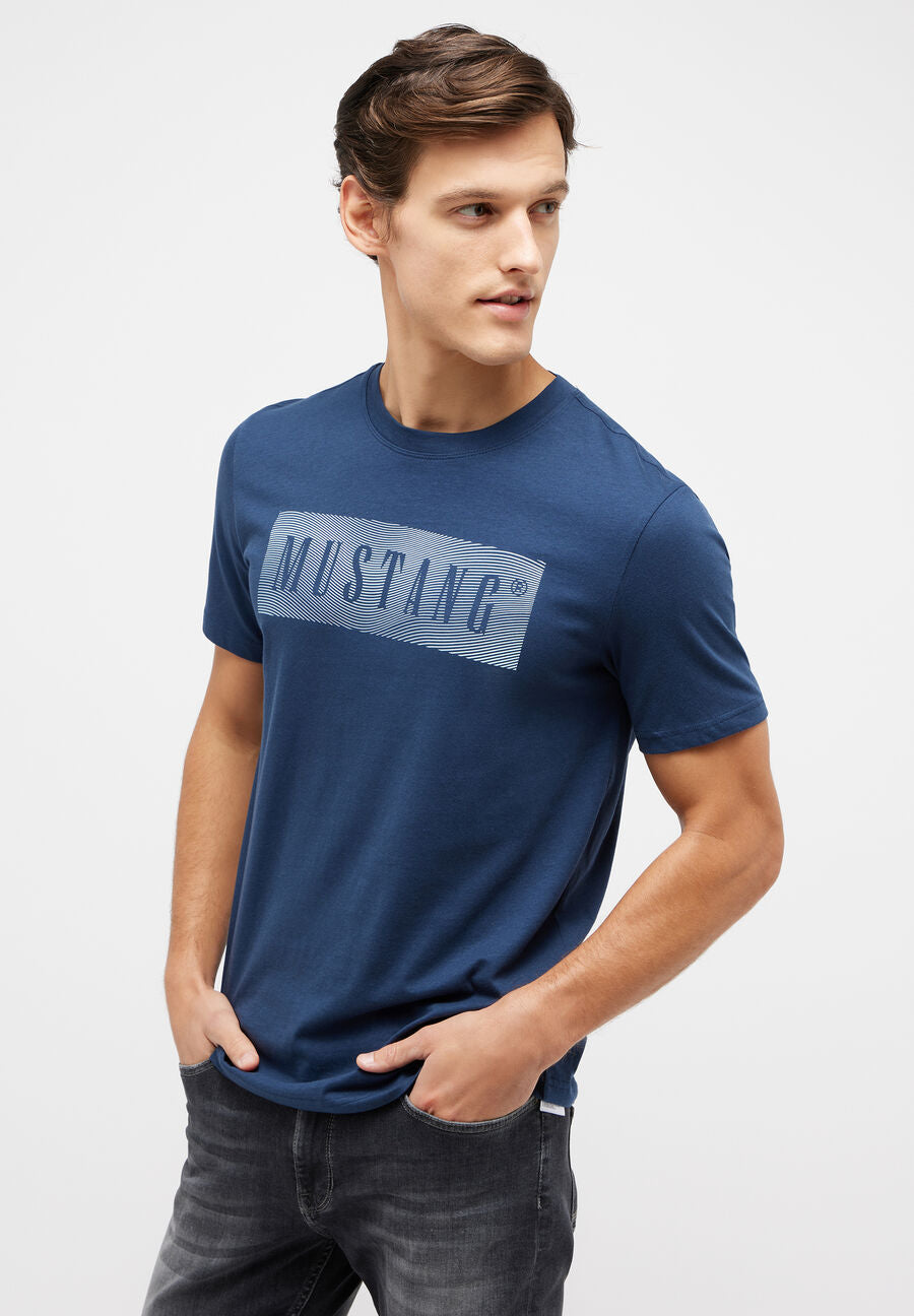 Mustang pánske tričko Dress Blues