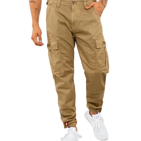 Pánske Nohavice ALPHA INDUSTRIES SQUAD khaki