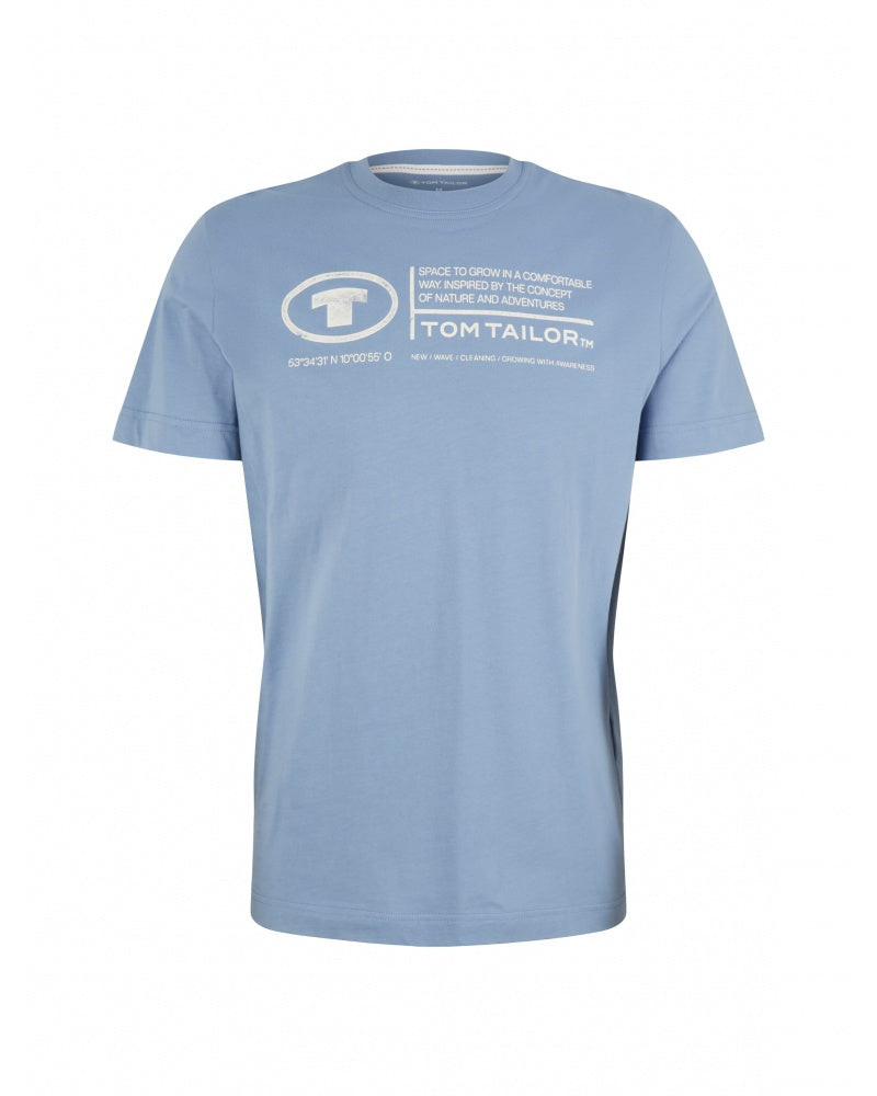 Tom Tailor Printed Crewneck T-Shirt