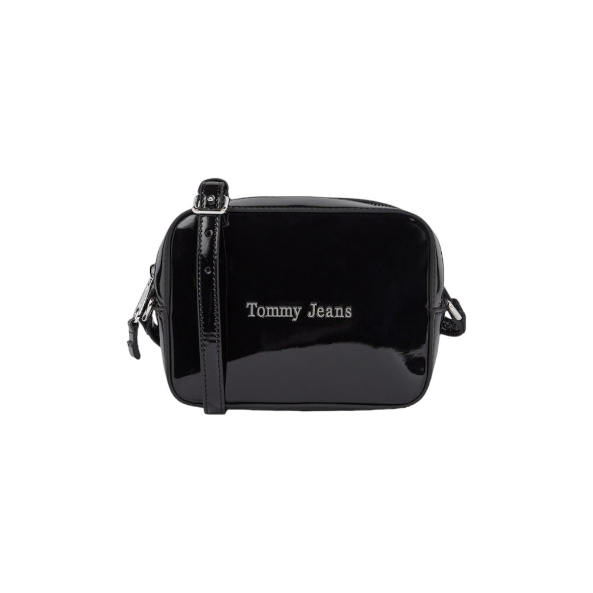 Tommy Hilfiger dámska kabelka TJW Must Camera Bag Patent PU čierna