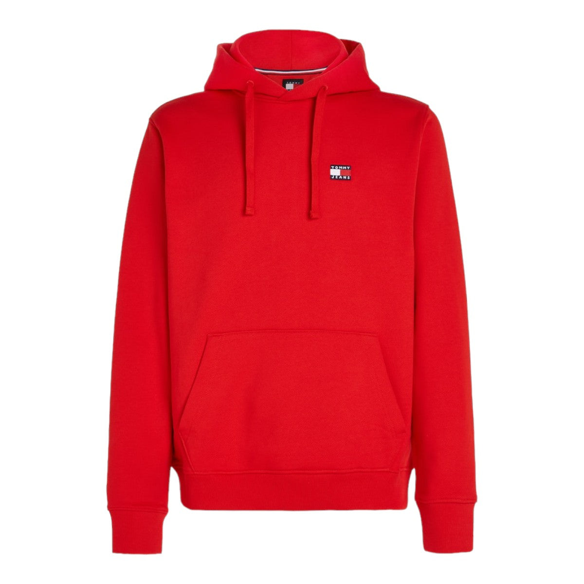 Tommy Hilfiger pánska mikina s kapucňou TJM Reg Badge Hoodie EXT červená