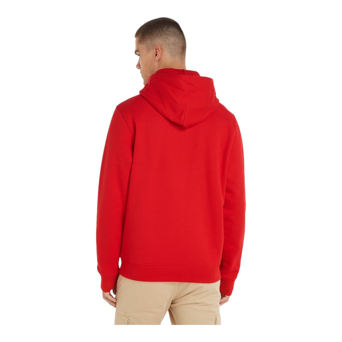 Tommy Hilfiger pánska mikina s kapucňou TJM Reg Badge Hoodie EXT červená