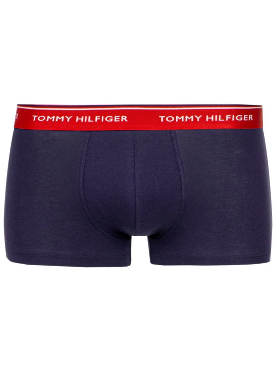 Tommy Hilfiger pánske boxerky tmavomodré - 3 kusy