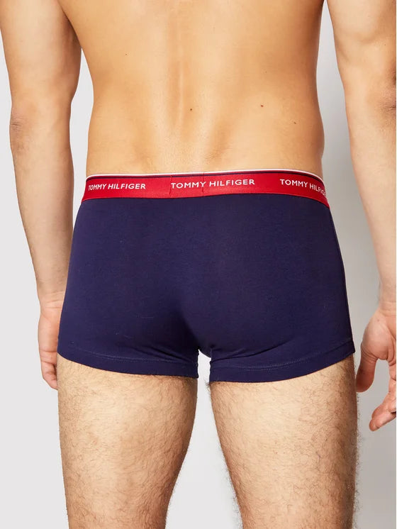 Tommy Hilfiger pánske boxerky tmavomodré - 3 kusy