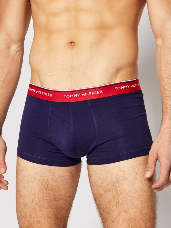 Tommy Hilfiger pánske boxerky tmavomodré - 3 kusy