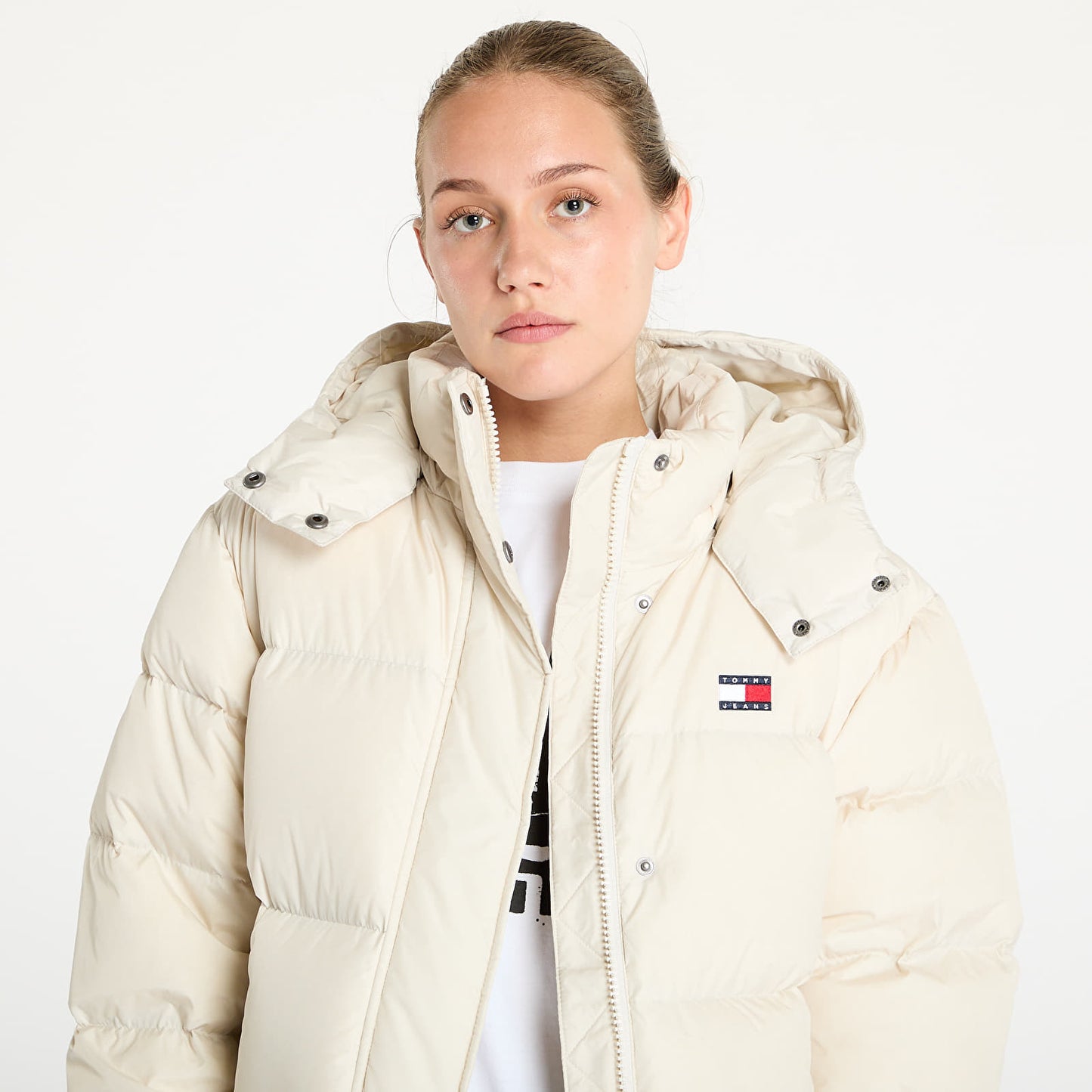 Tommy Jeans Alaska Long Puffer dámska bunda