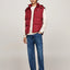 Tommy Jeans Down Zip-Thru Alaska Pánska Vesta Bordová