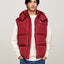 Tommy Jeans Down Zip-Thru Alaska Pánska Vesta Bordová