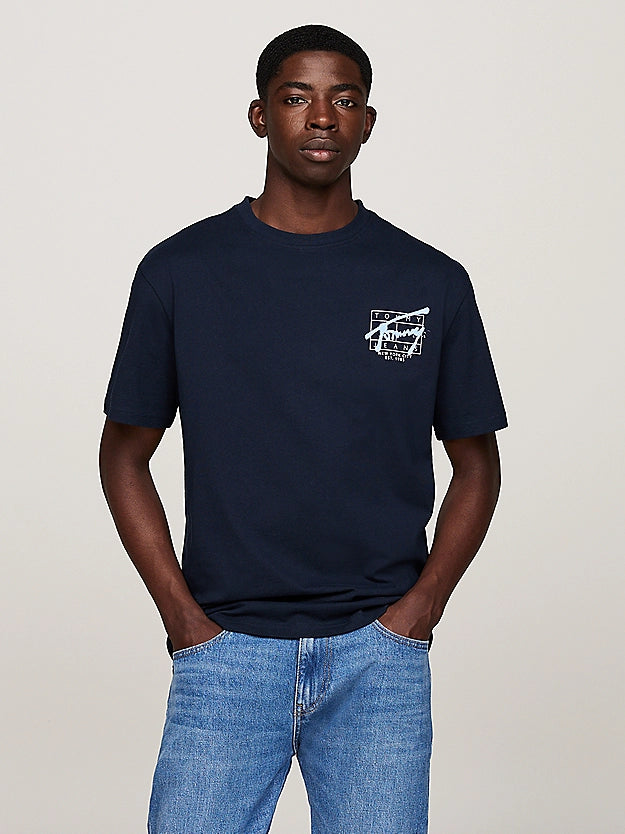 Tommy Jeans Graffiti Signature Back Logo T-Shirt