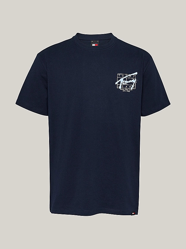 Tommy Jeans Graffiti Signature Back Logo T-Shirt