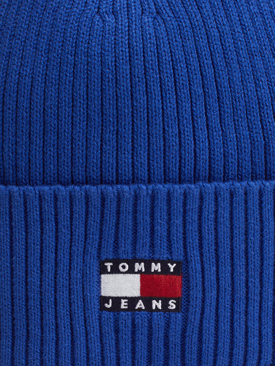 Tommy Jeans Heritage Badge Rib-Knit Beanie -C8T čiapka