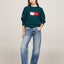 Tommy Jeans Mélange Relaxed Jumper with Wool dámský pulóver