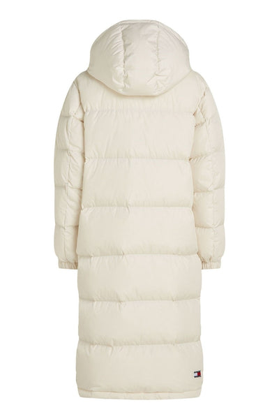 Tommy Jeans Natural Alaska Long Puffer dámska bunda