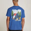 Tommy Jeans Novelty Logo Crew Neck T-Shirt in Blue