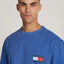 Tommy Jeans Novelty Logo Crew Neck T-Shirt in Blue