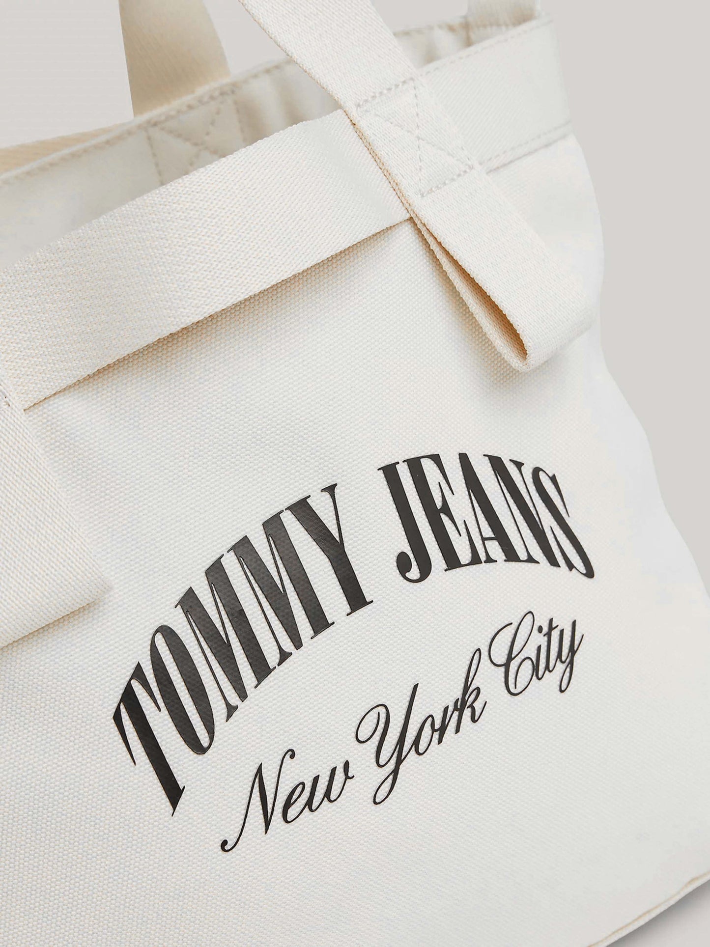 Tommy Jeans dámska látková taška béžová