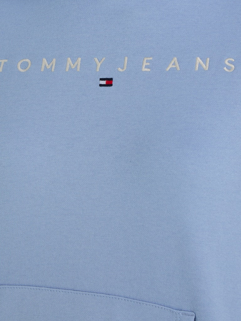 Tommy Jeans dámska mikina s kapucňou svetlomodrá