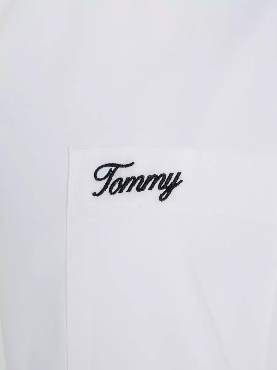 Tommy Jeans dámska oversized košeľa biela