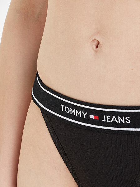 Tommy Jeans dámske tangá čierne