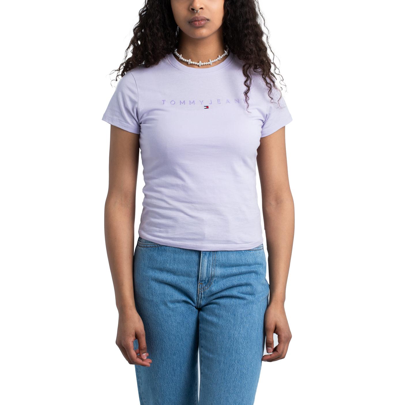 Tommy Jeans dámske tričko lilac