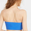 Tommy Jeans dámsky bandeau top modrý