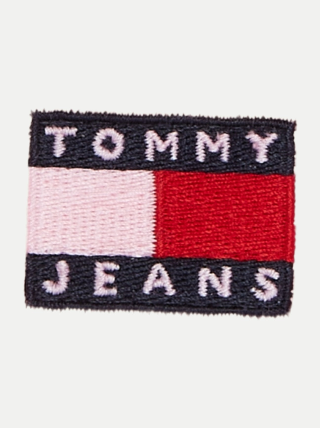 Tommy Jeans pánska mikina ružová s okrúhlym výstrihom