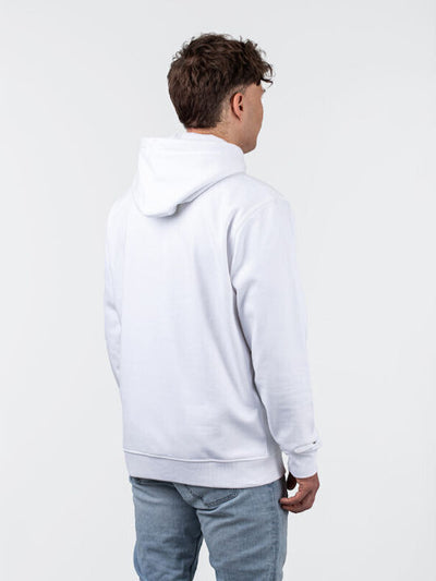 Tommy Jeans pánska mikina s kapucňou biela