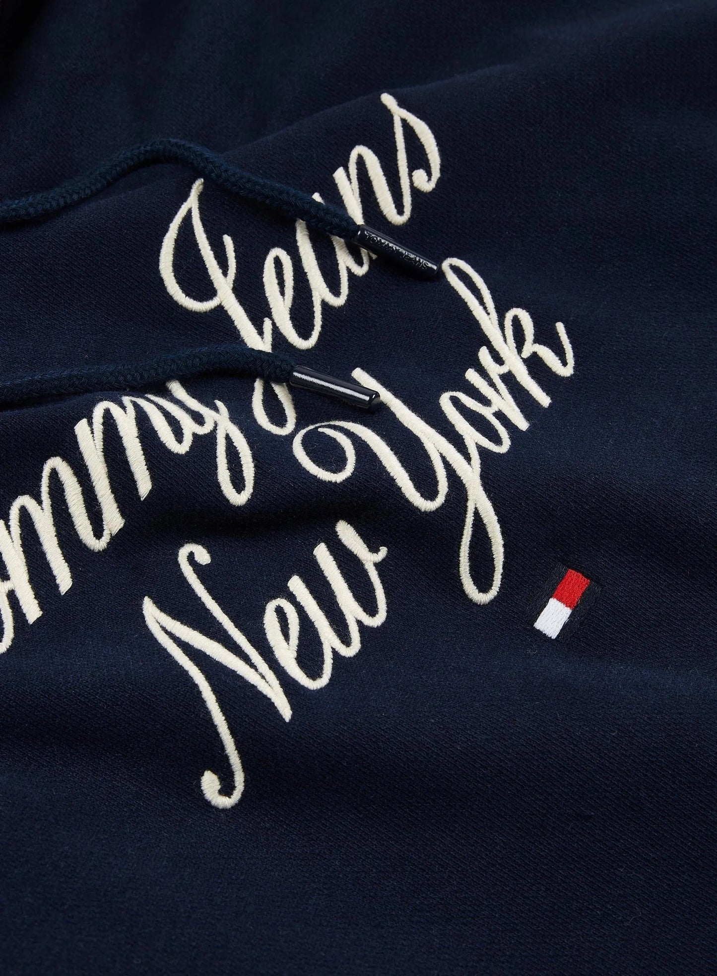 Tommy Jeans pánska mikina s kapucňou modrá