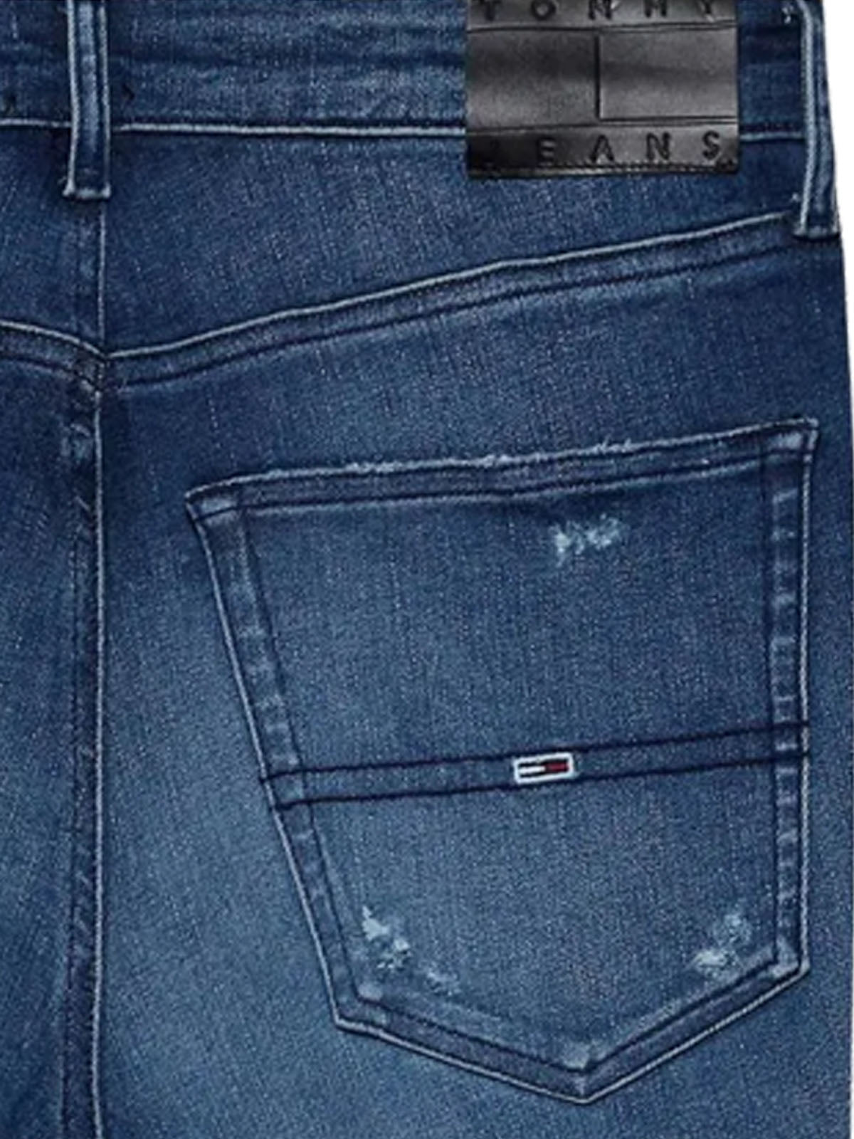 Tommy Jeans pánske džínsy Scanton Slim Fit modré