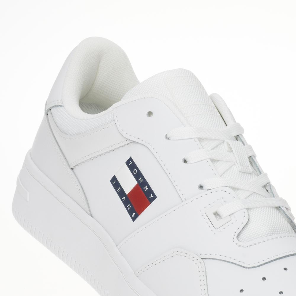 Tommy Jeans pánske tenisky Retro Basket biele