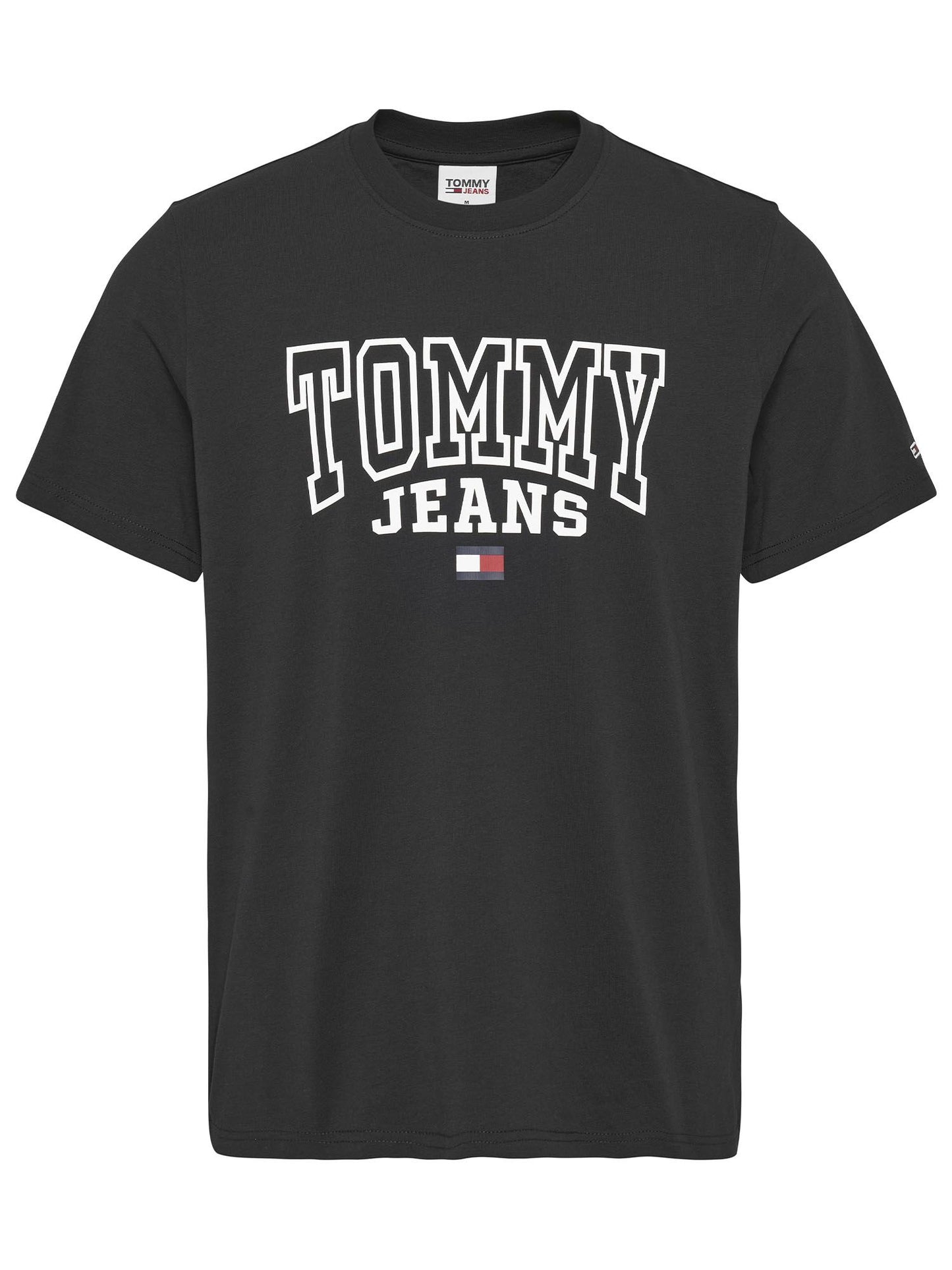 Tommy Jeans pánske tričko Basic čierne