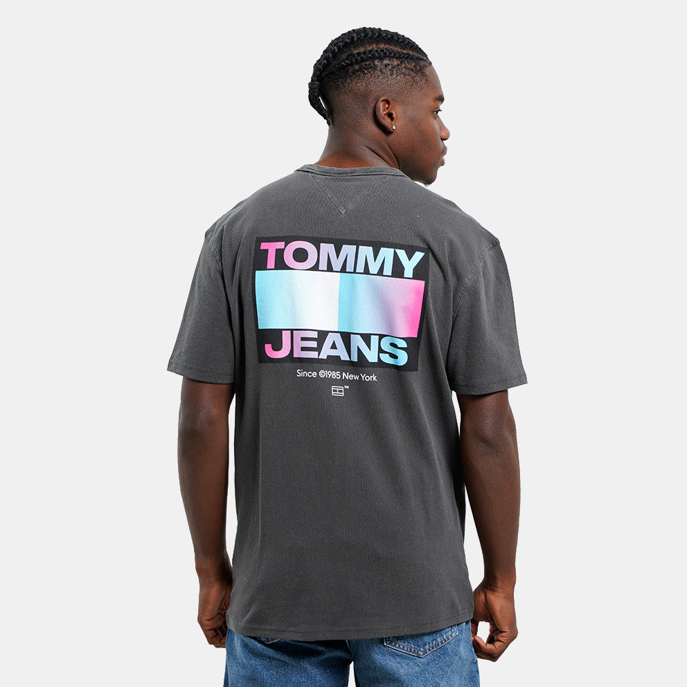 Tommy Jeans pánske tričko DNA Graphic šedé