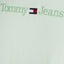 Tommy Jeans pánske tričko Small Text zelené (Mint)