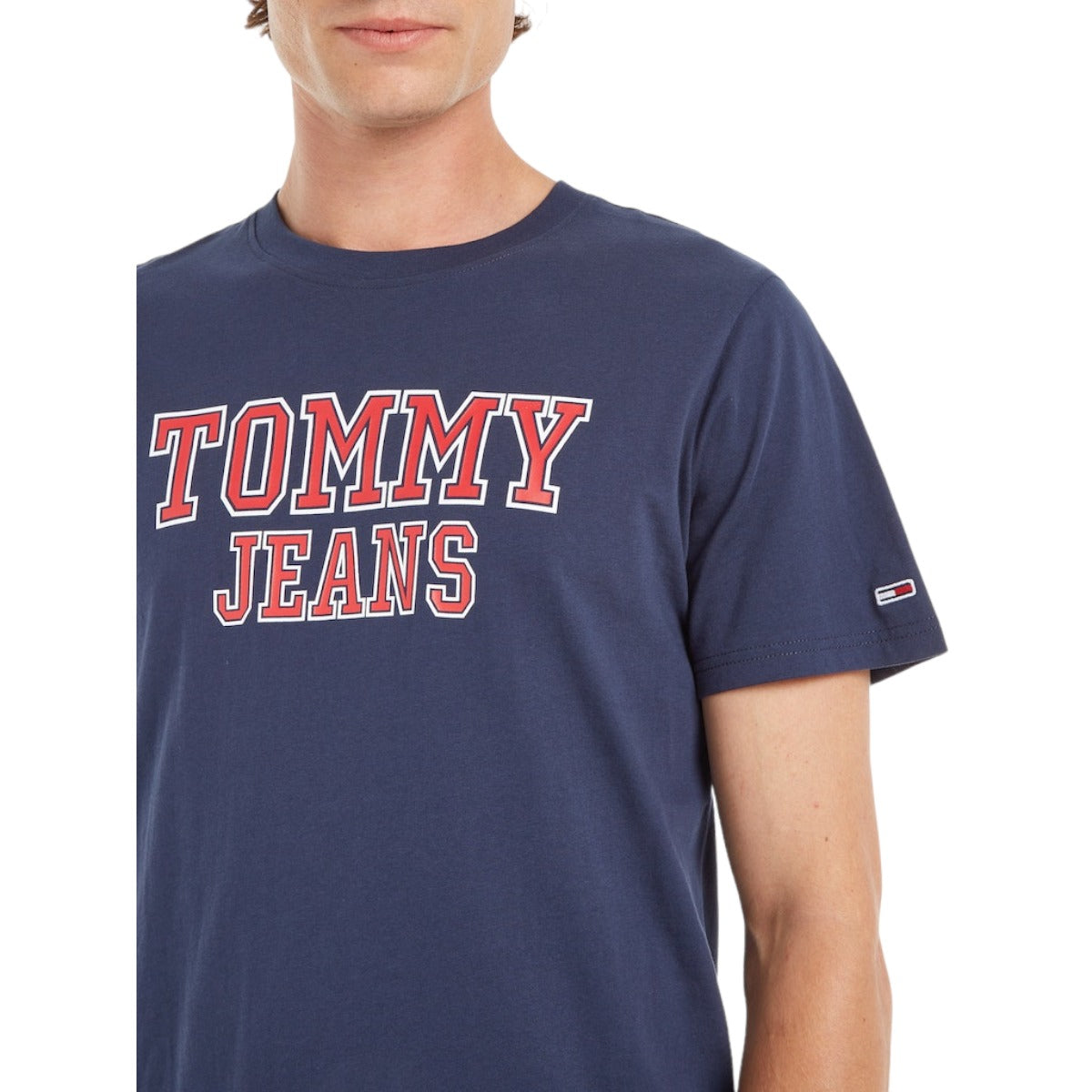 Tommy Jeans pánske tričko TJM Essential modré