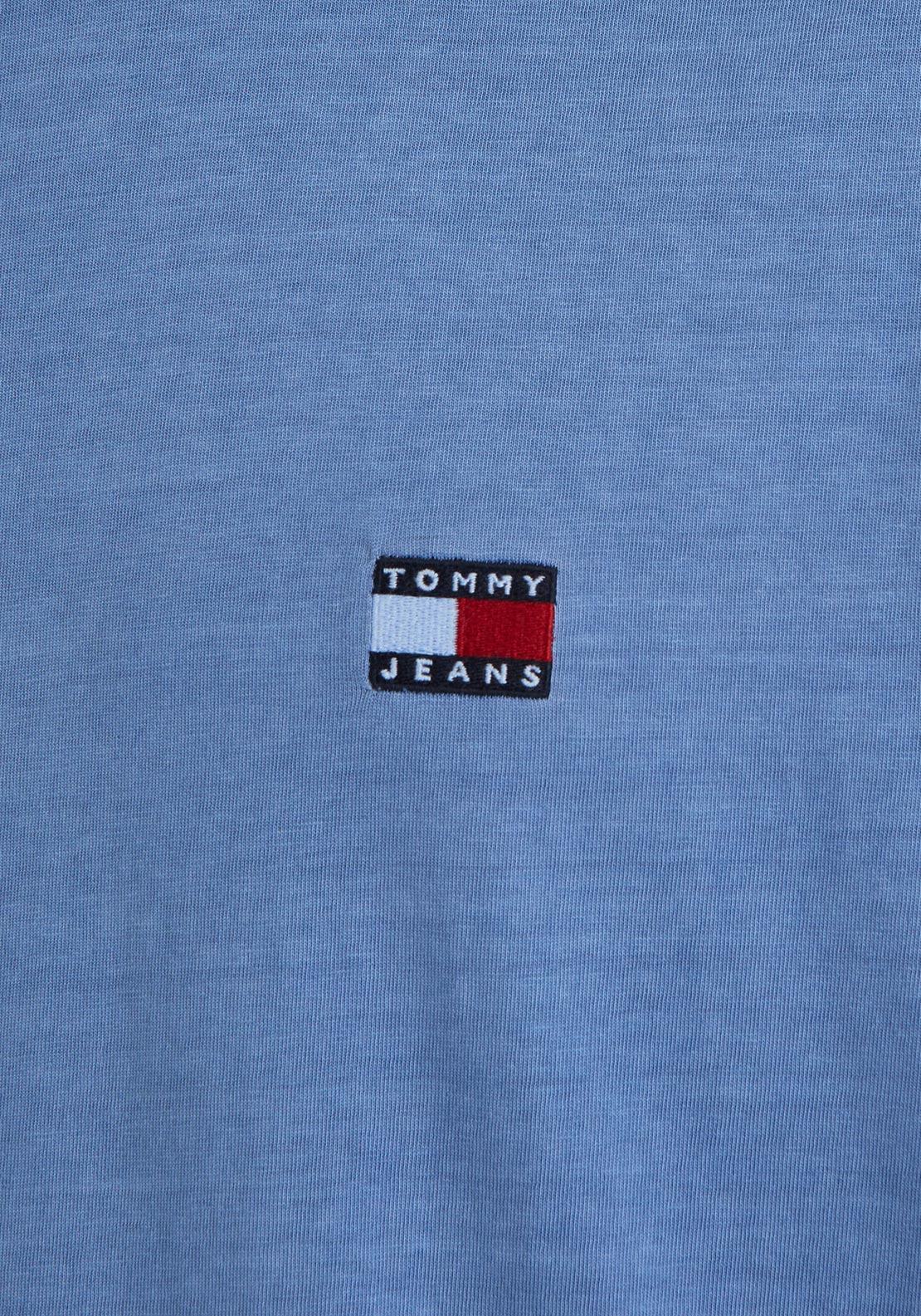 Tommy Jeans pánske tričko Washed Badge modré