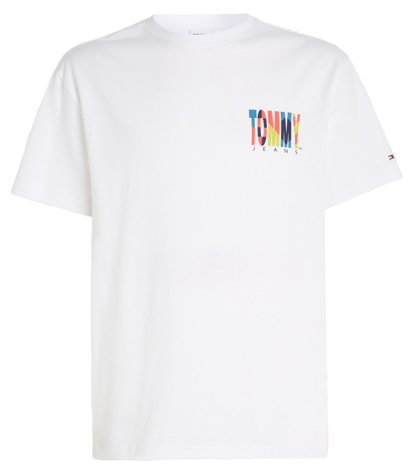 Tommy Jeans pánske tričko biele