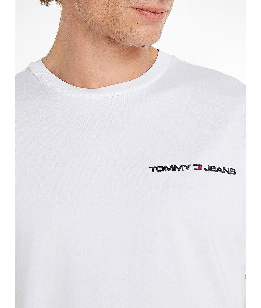 Tommy Jeans pánske tričko biele