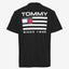 Tommy Jeans pánske tričko čierne s veľkým logom