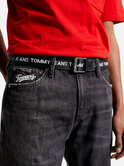 Tommy Jeans unisex opasok čierny