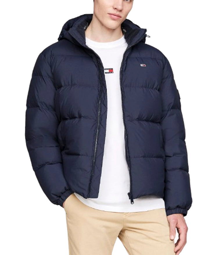 Tommy jeans Men's Navy Blue Tjm Essential Down Jacket Ext pánska bunda