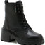 TOMMY JEANS TJW MID HEEL BOOT LEATHER