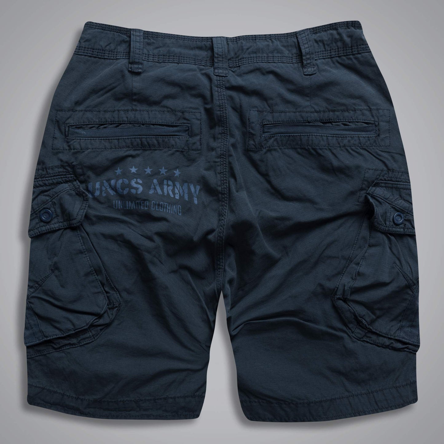 UNCS pánske cargo šortky Greenwood navy