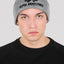 Alpha Industries pánska čiapka 3D Beanie šedá - Original Brands