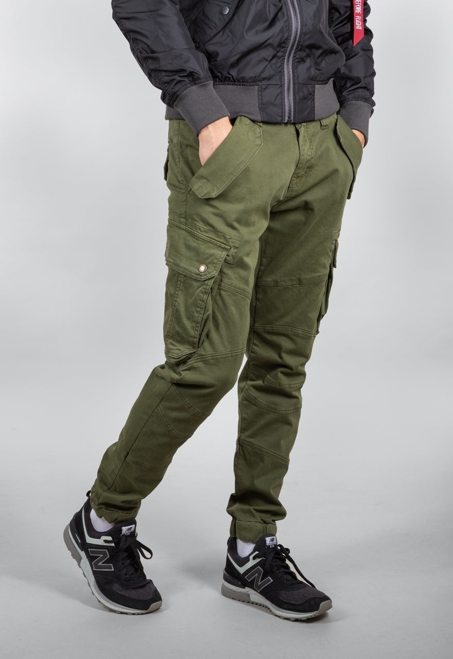 Alpha Industries pánske nohavice Combat Pant zelené