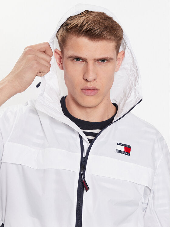 Tommy Hilfiger pánska športová bunda biela