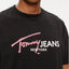 Tommy Jeans pánske tričko TJM Reg Spray Pop Colour čierne